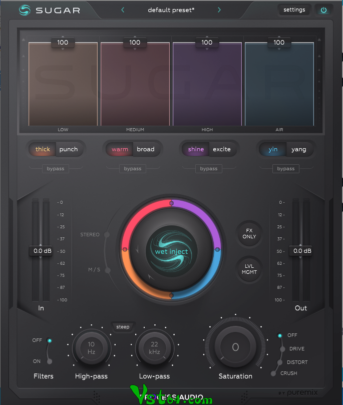 甜美人声美化效果器Process Audio Sugar v1.2.1-R2R