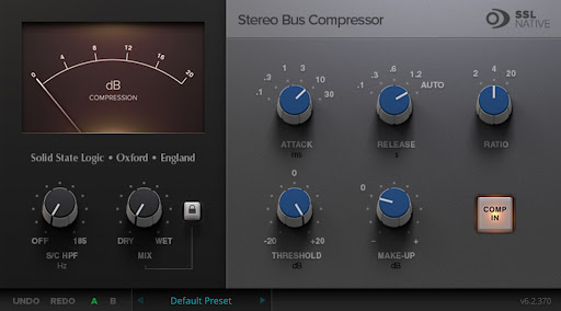 Solid State Logic – Native Bus Compressor 2 v1.0.0.36 VST, VST3, AAX x64