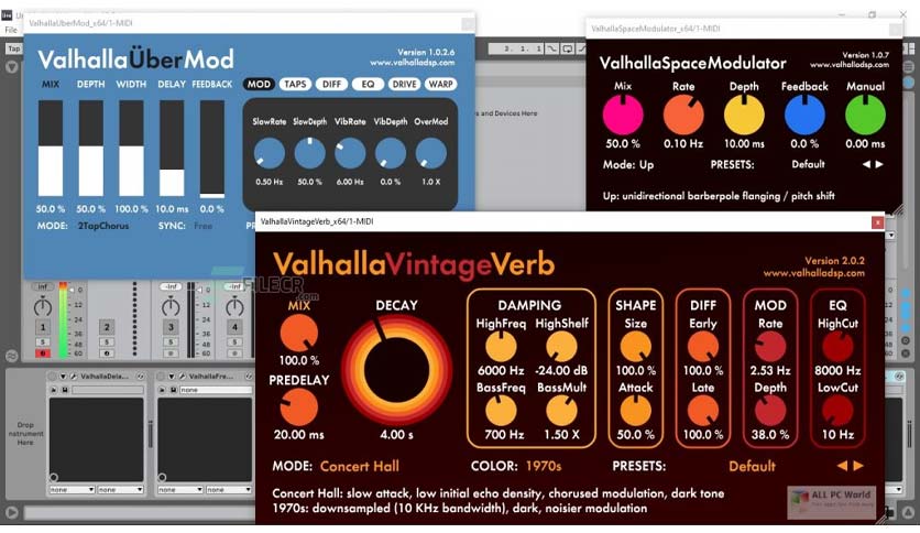 Valhalla DSP – Valhalla DSP bundle 2021.12 VST, VST3, AAX x64