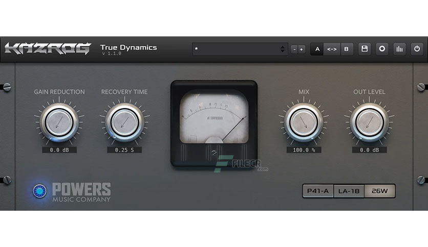 Kazrog – True Dynamics v.1.1.1 VST， VST3， AAX x64