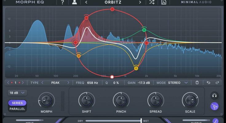 Minimal Audio – MorphEQ v1.0 VST, VST3, AAX x64-词宇音频工作室