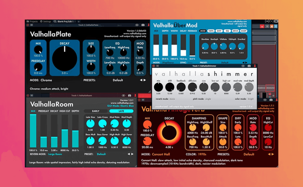 Valhalla DSP – Plugins Bundle 2023 VST, VST3, AAX x64