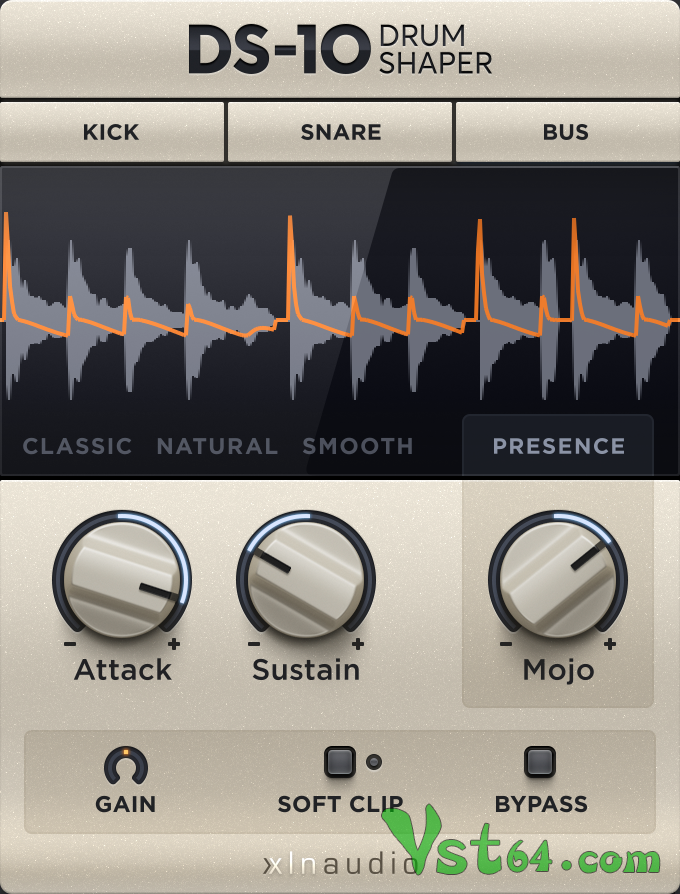 XLN Audio – DS-10 Drum Shaper v1.2.5 VST, VST3, AAX x64